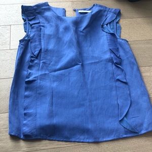 & Other Stories blue blouse